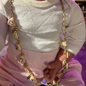 Chic Gold Charm Necklace